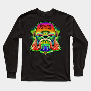 The Zombie MANIACS!!! Long Sleeve T-Shirt